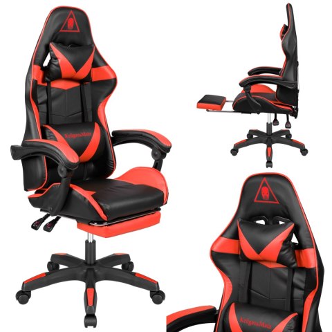 Fotel gamingowy Kruger&Matz GX-150 Czarno-czerwony