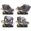 Fotelik samochodowy Nukido Prestige Line szary 0-36 kg ISOFIX