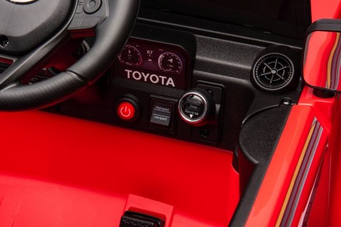 Pojazd Toyota Land Cruiser PRADO Czerwony