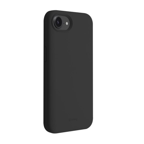 Crong Color Cover Magnetic - Etui iPhone 16e MagSafe (czarny)