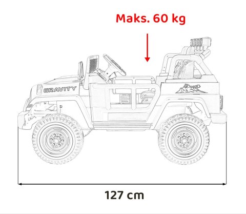 Pojazd Off Road MONSTER Zielony