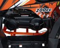 Pojazd Quad Spalinowy 200CC PRO RIDER Pomarańczowy