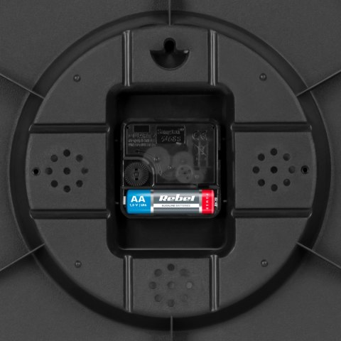 Zegar ścienny 30 cm z termometrem i hydrometrem