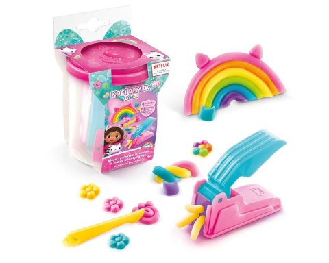 Koci Domek Gabi - Moje tęczowe kreacje - Fioletowy kubeczek