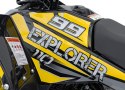 Pojazd Quad Spalinowy 110CC EXPLORER Żółty
