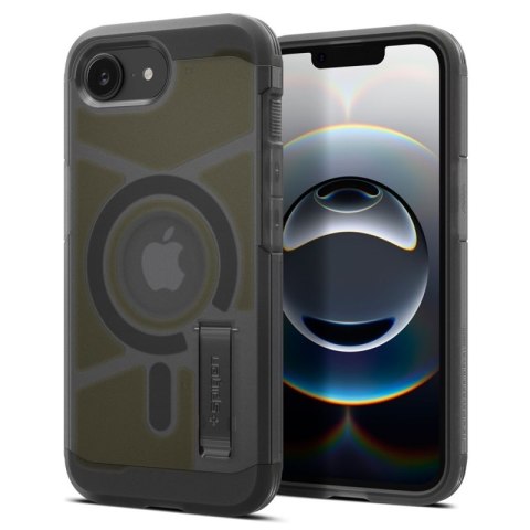 Spigen Tough Armor Mag MagSafe - Etui do iPhone 17e / 16e (Frost Black)