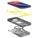 Spigen Tough Armor Mag MagSafe - Etui do iPhone 17e / 16e (Frost Black)