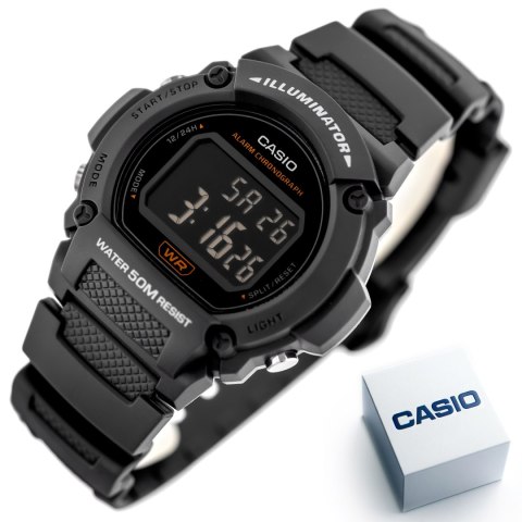 Zegarek Męski Casio W-219H-8BVEF (zd207g) + BOX
