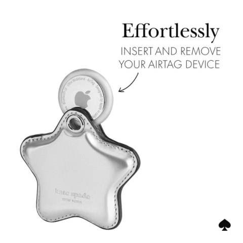 Kate Spade New York Charm Keychain - Etui ochronne brelok do Apple AirTag (Star)