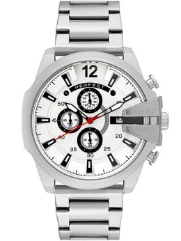 ZEGAREK MĘSKI PERFECT M513CH-01 - CHRONOGRAF (zp387b) + BOX
