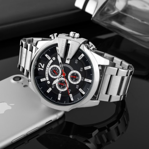 ZEGAREK MĘSKI PERFECT M513CH-03 - CHRONOGRAF (zp387c) + BOX