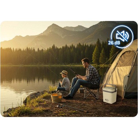 Lodówka turystyczna Berdsen Icemax 26 litry tryb ECO - kremowa