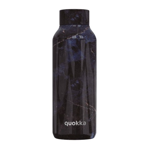 Quokka Solid - Butelka termiczna ze stali nierdzewnej 510 ml (Black Marble)