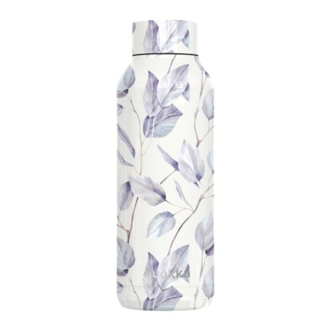 Quokka Solid - Butelka termiczna ze stali nierdzewnej 510 ml (Gray Bouquet)