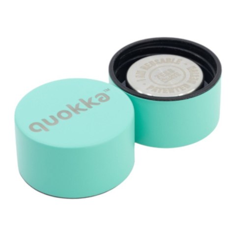 Quokka Solid - Butelka termiczna ze stali nierdzewnej 510 ml (Jade Green)