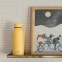 Quokka Solid - Butelka termiczna ze stali nierdzewnej 510 ml (Light Yellow)