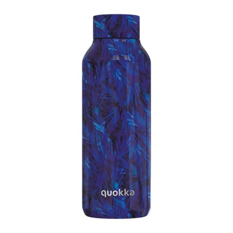 Quokka Solid - Butelka termiczna ze stali nierdzewnej 510 ml (Night Forest)