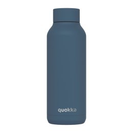 Quokka Solid - Butelka termiczna ze stali nierdzewnej 510 ml (Stone Blue)