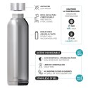 Quokka Solid - Butelka termiczna ze stali nierdzewnej 510 ml (Tropical Bloom)