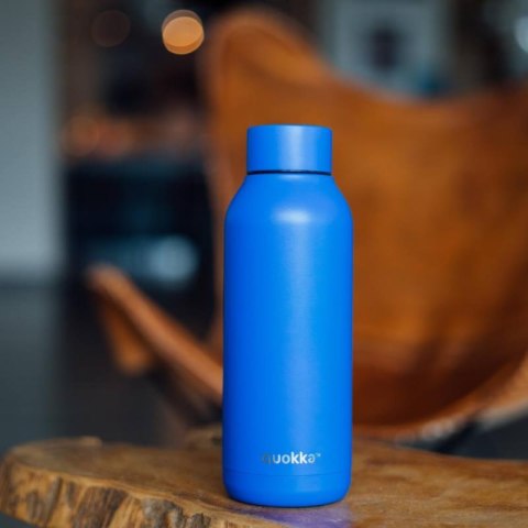 Quokka Solid - Butelka termiczna ze stali nierdzewnej 510 ml (Ultramarine)