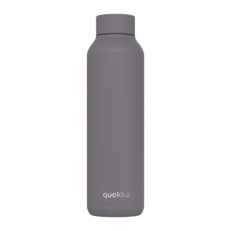 Quokka Solid - Butelka termiczna ze stali nierdzewnej 630 ml (Grey)