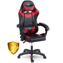 Fotel gamingowy Sofotel Draknor czarno-czerwony