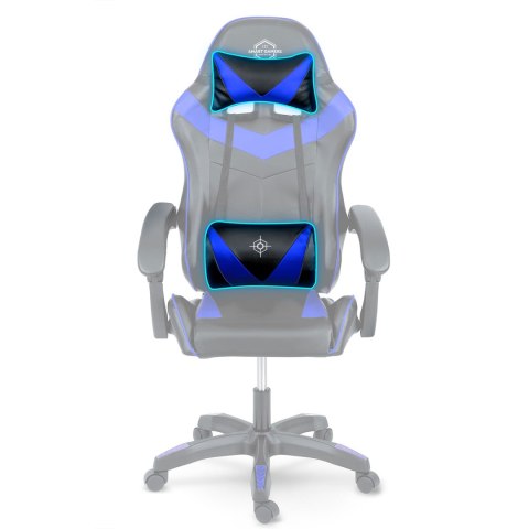 Fotel gamingowy Sofotel Draknor czarno-niebieski