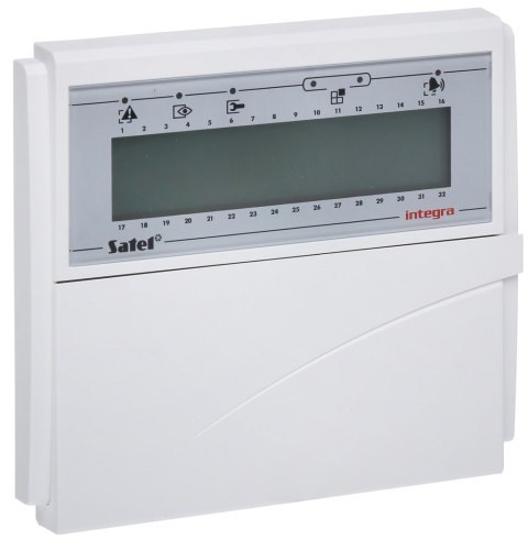 KLAWIATURA DO CENTRALI ALARMOWEJ INT-KLCD-W SATEL