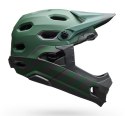 Kask full face BELL SUPER DH SPHERICAL matte green roz. S (52-56 cm) (NEW 2025)