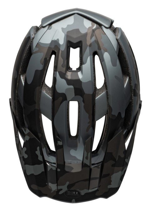 Kask mtb BELL SUPER AIR SPHERICAL matte gloss black camo roz. L (58-62 cm) (NEW 2025)