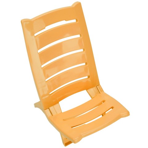 Krzesło plażowe TIRRENO żółte