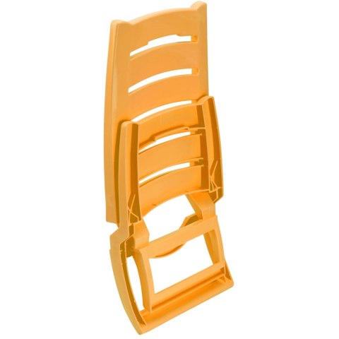 Krzesło plażowe TIRRENO żółte