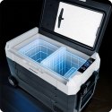 Lodówka kompresorowa turystyczna Icemax 400 Berdsen 40 litry - czarno-szara