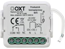 Moduł OXT mini przekaźnik beznapięciowy AC 230V DC 5V 12-48V WiFi TUYA