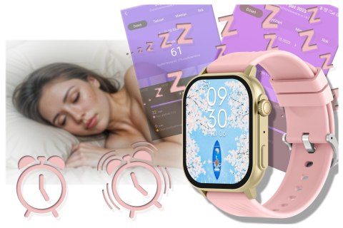 SMARTWATCH UNISEX GRAVITY GT15-7 - ROZMOWY BLUETOOTH, DODATKOWY PASEK (sg029g)