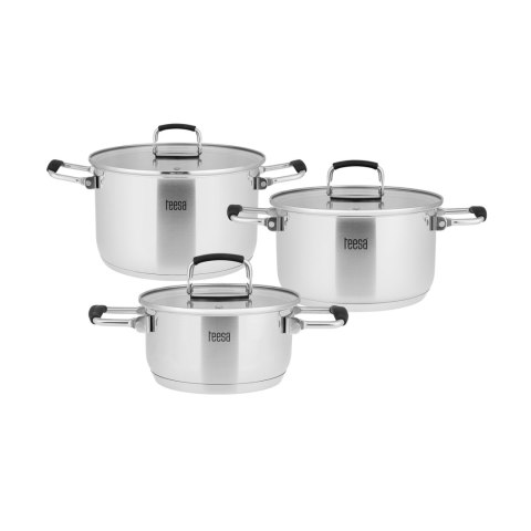 Zestaw garnków 6 elementów TEESA COOK PRIME