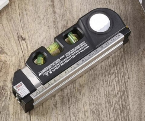 POZIOMICA LASEROWA + MIARA ZWIJANA BIGSTREN-21747 BIGSTREN
