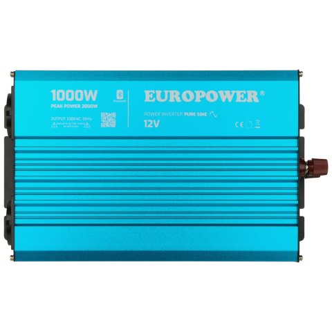 PRZETWORNICA NAPIĘCIA INV/12/1000/PS/S/B Bluetooth EUROPOWER