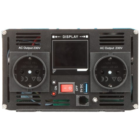 PRZETWORNICA NAPIĘCIA INV/12/1000/PS/S/B Bluetooth EUROPOWER