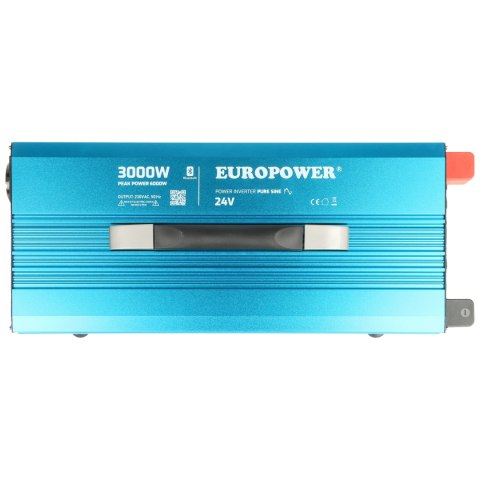PRZETWORNICA NAPIĘCIA INV/24/3000/PS/S/B Bluetooth EUROPOWER