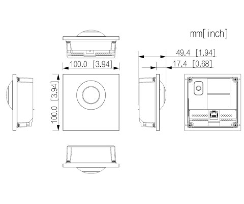 WIDEODOMOFON VTO4202F-P-S3 DAHUA