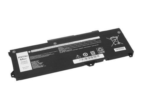 Bateria Mitsu do Dell Latitude 5421, 5521, Precision 3571, 3470