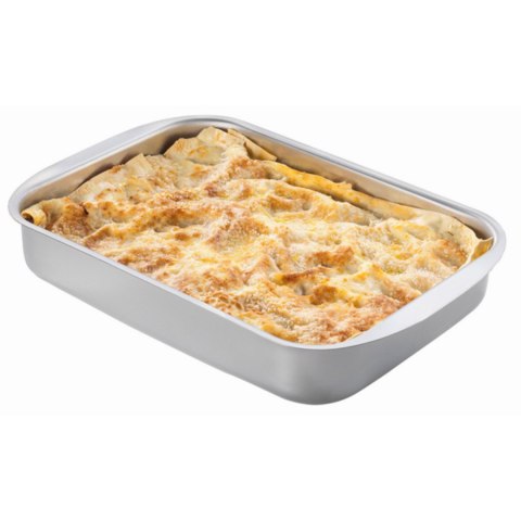 Forma do pieczenia stal nierdzewna AL FORNO 25x19cm