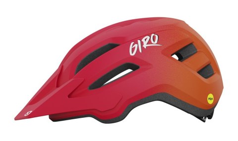 Kask dziecięcy juniorski GIRO FIXTURE II MIPS matte red fade roz. Uniwersalny (50-57 cm) (NEW 2025)