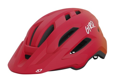 Kask dziecięcy juniorski GIRO FIXTURE II MIPS matte red fade roz. Uniwersalny (50-57 cm) (NEW 2025)