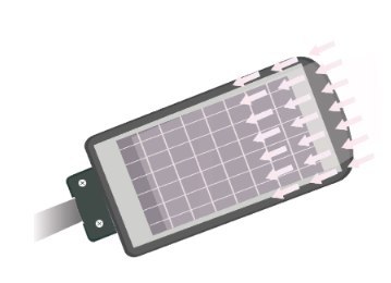 Lampa solarna VOLT POLSKA JOCKER 120 + panel 12W + 12.000mAh + pilot