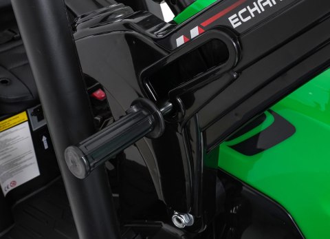 Pojazd MEGA Traktor D68 Z Przyczepką Zielony