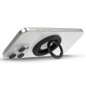 Spigen Nano Pop MagSafe Phone Ring - Magnetyczny uchwyt na palec z funkcją podstawki (Black Sesame)