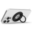 Spigen Nano Pop MagSafe Phone Ring - Magnetyczny uchwyt na palec z funkcją podstawki (Black Sesame)