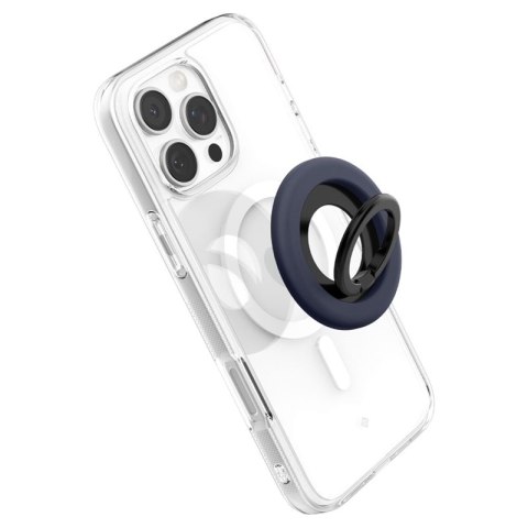 Spigen Nano Pop MagSafe Phone Ring - Magnetyczny uchwyt na palec z funkcją podstawki (Bluberry Navy)
